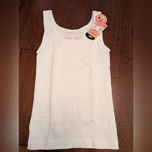 Shapermint All Day Every Day Tank Cami, size M, color white